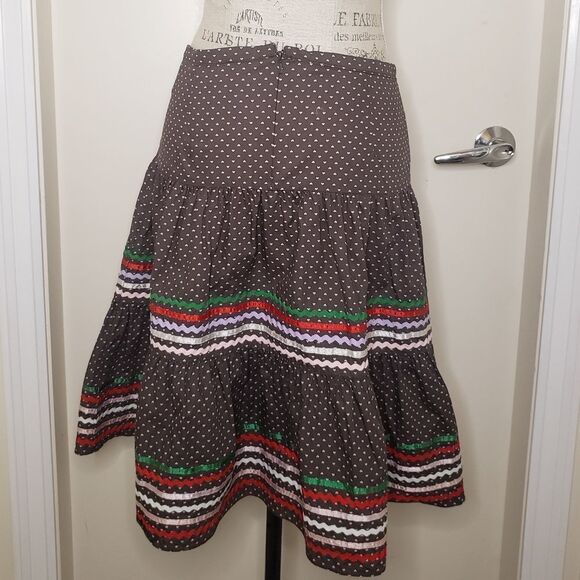 Polkadot Hearts Flirty Skirt - Picture 3 of 7